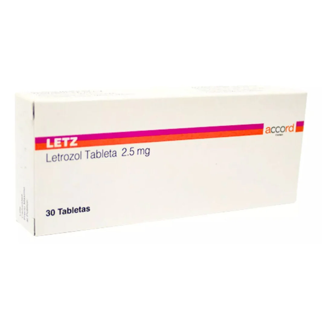 Letrozol 2.5 Mg Con 30 Tabletas